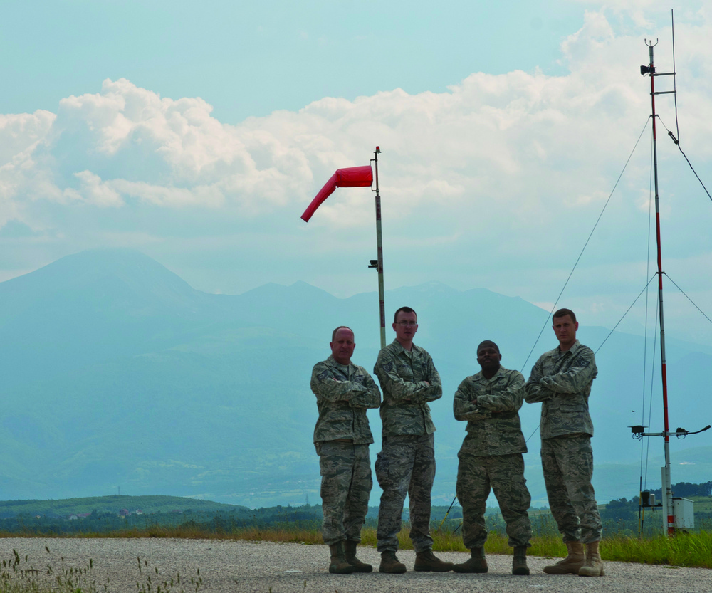 Air National Guard combat weather team provides forecasts for Kosovo