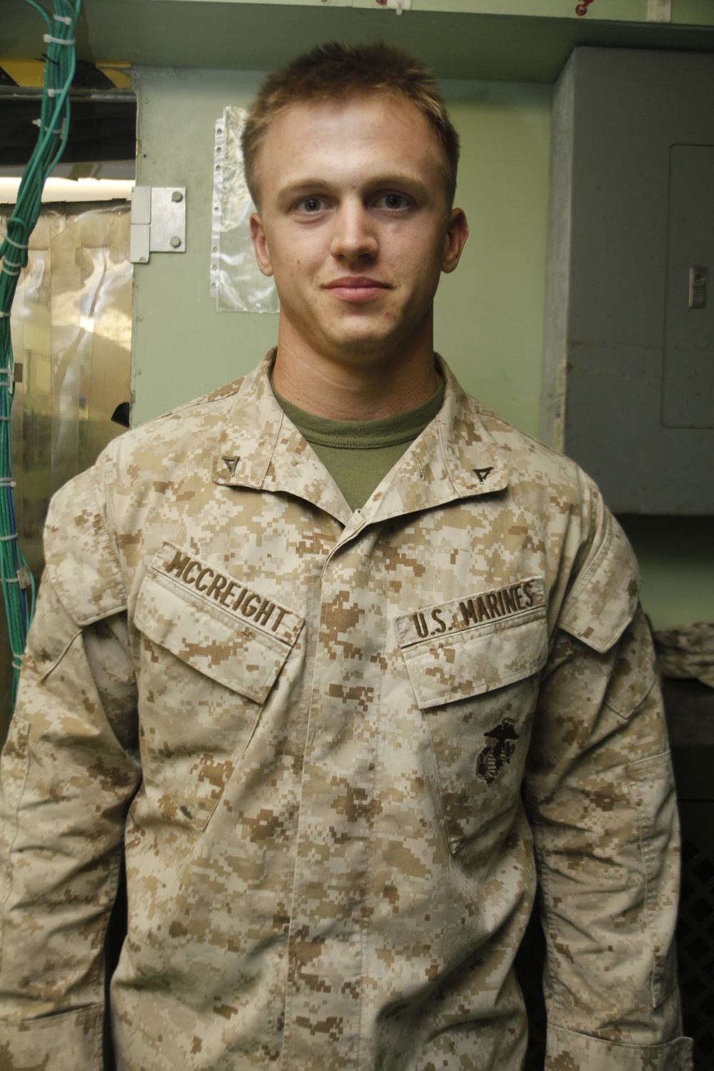 Lance Cpl. Tyler McCreight