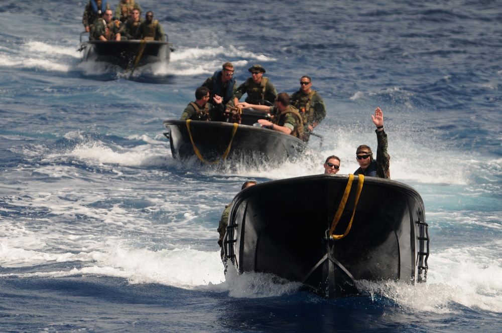 Dutch Marines train Riverines