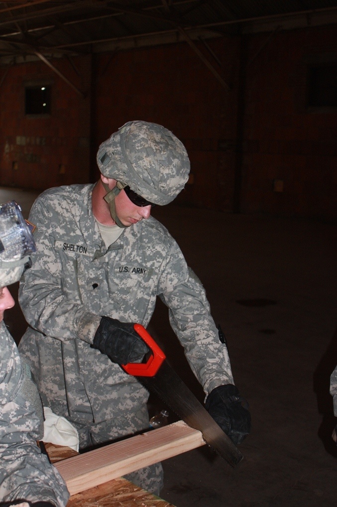 Building for tomorrow: Guard engineers help build new Camp Ravenna barracks