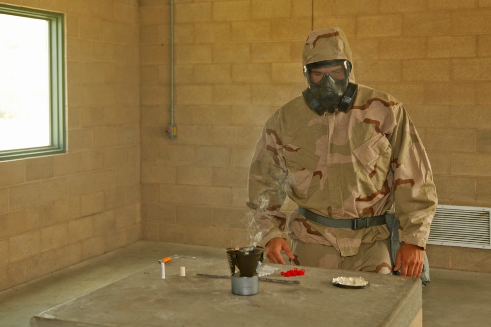 Mask Confidence Exercise prepares Marines for the worst