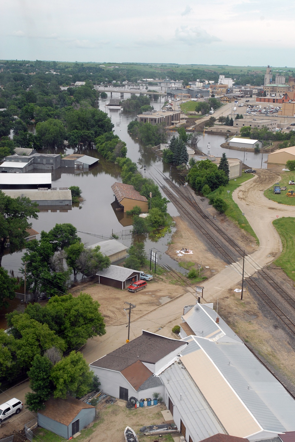 Minot, ND, floods 2011
