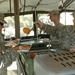 Army cooks prepare meals in the field