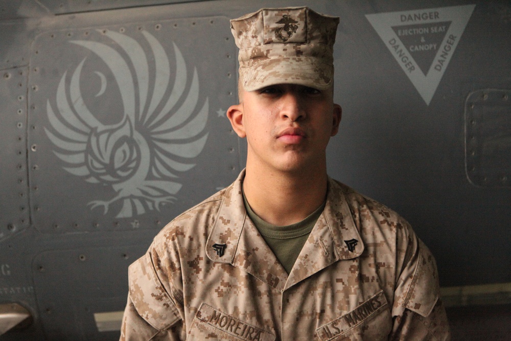 Cpl. Gilbert, Cpl. Moreira - VMA-513