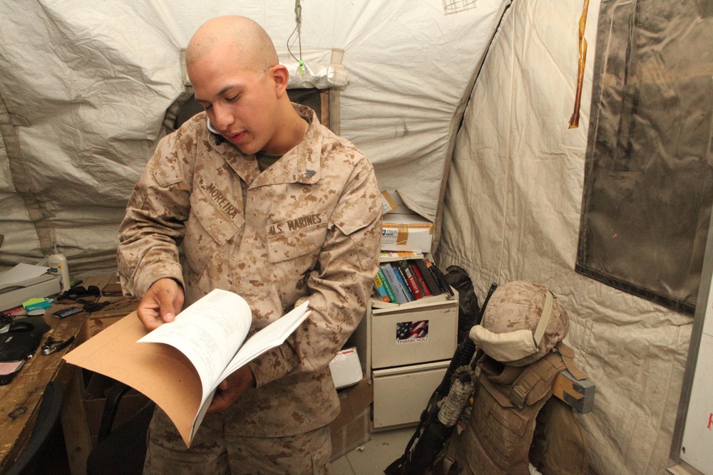 Cpl. Gilbert, Cpl. Moreira - VMA-513