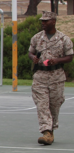 Capt. Hunt transfers command to Capt. Fore