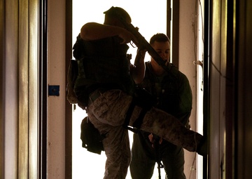 Clearing out the cobwebs: Special Reaction Team Marines kick in doors, sharpen skills