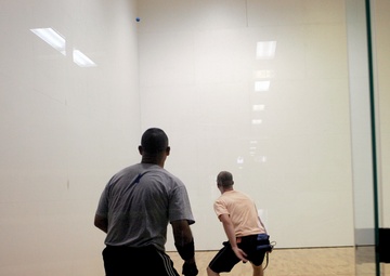 Kinser hosts open racquetball tournament