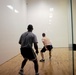 Kinser hosts open racquetball tournament