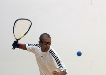 Kinser hosts open racquetball tournament