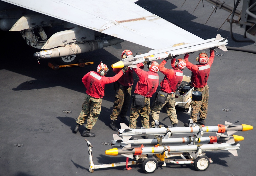 Attaching a missile