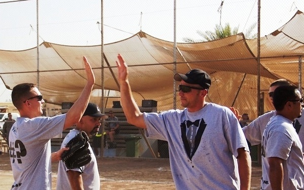 ‘Vanguard’ Battalion softball team wins