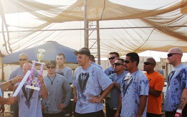 ‘Vanguard’ Battalion softball team wins