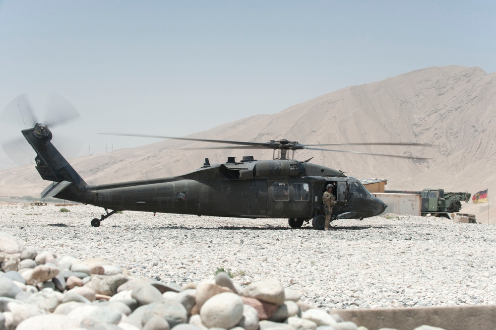 Black Hawk from 1st Air Cavalry Brigade