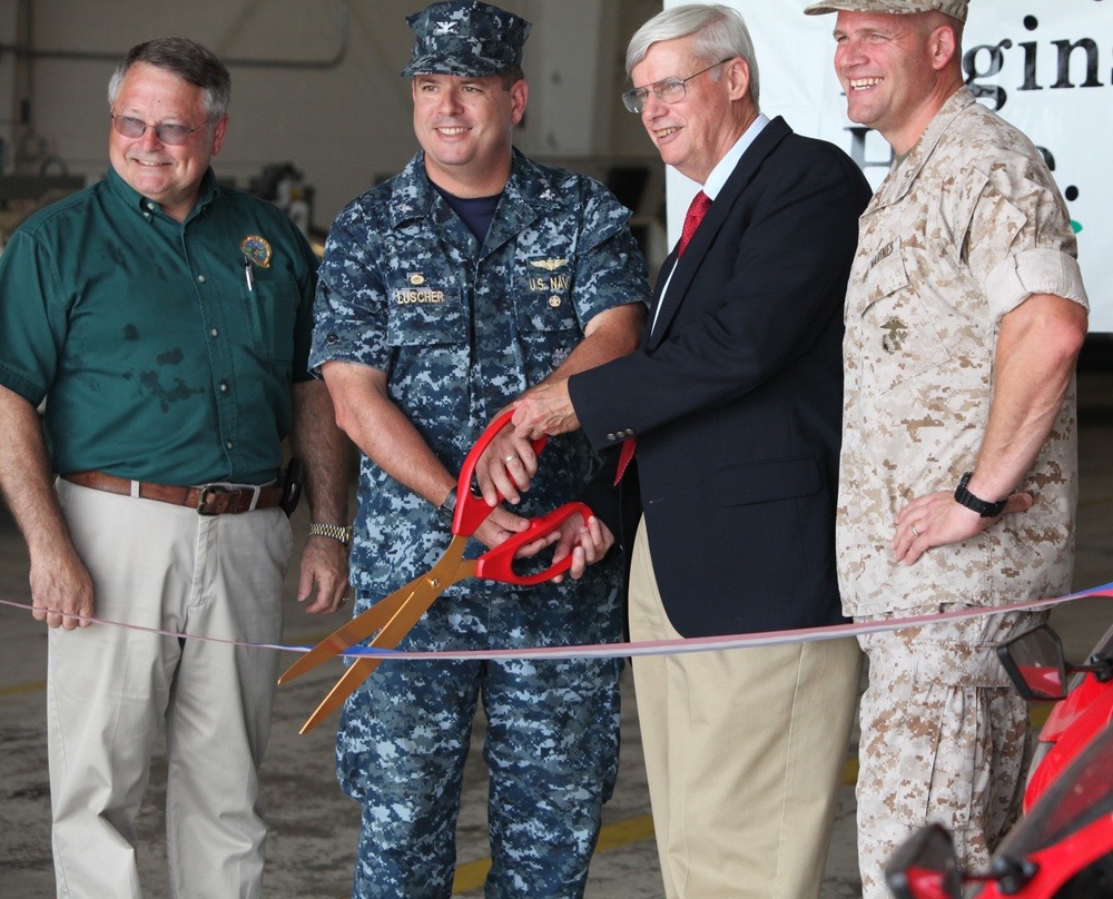 Ribbon cutting