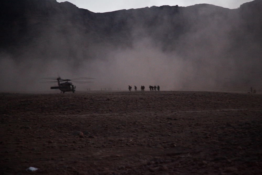 Clearing operation in Uruzgan province