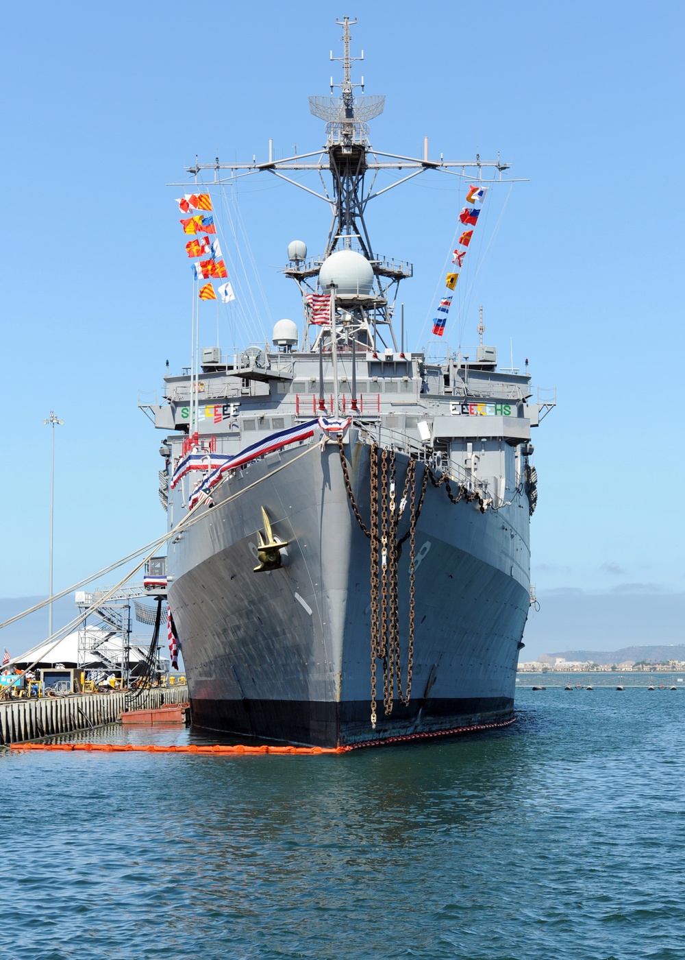 USS Dubuque decommissioning