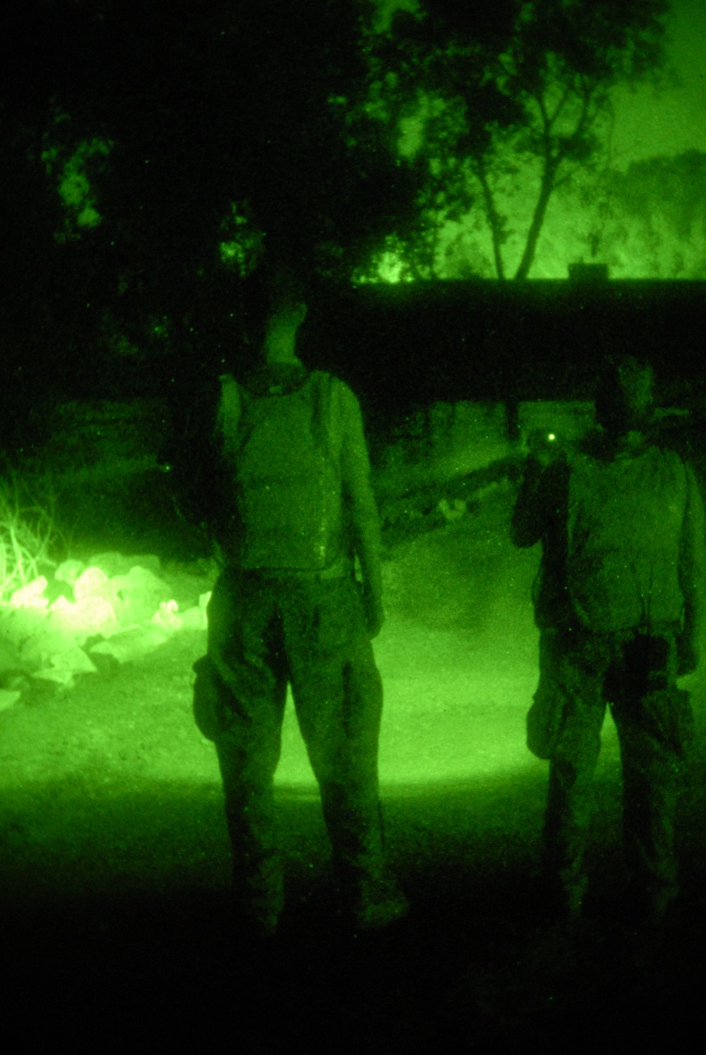South Dakota National Guard performs night operations in Dakota Dunes