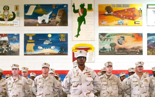 Navy Expeditionary Logistics Support Group Forward holds change-of-command