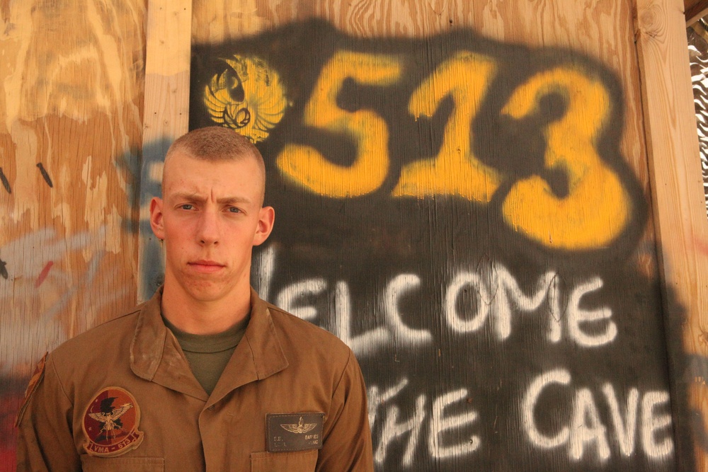 Lance Cpl. Seth Barnes - VMA-513