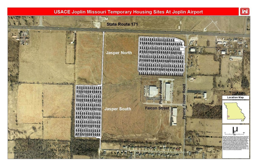 Corps awards contract orders for Joplin temporary housing