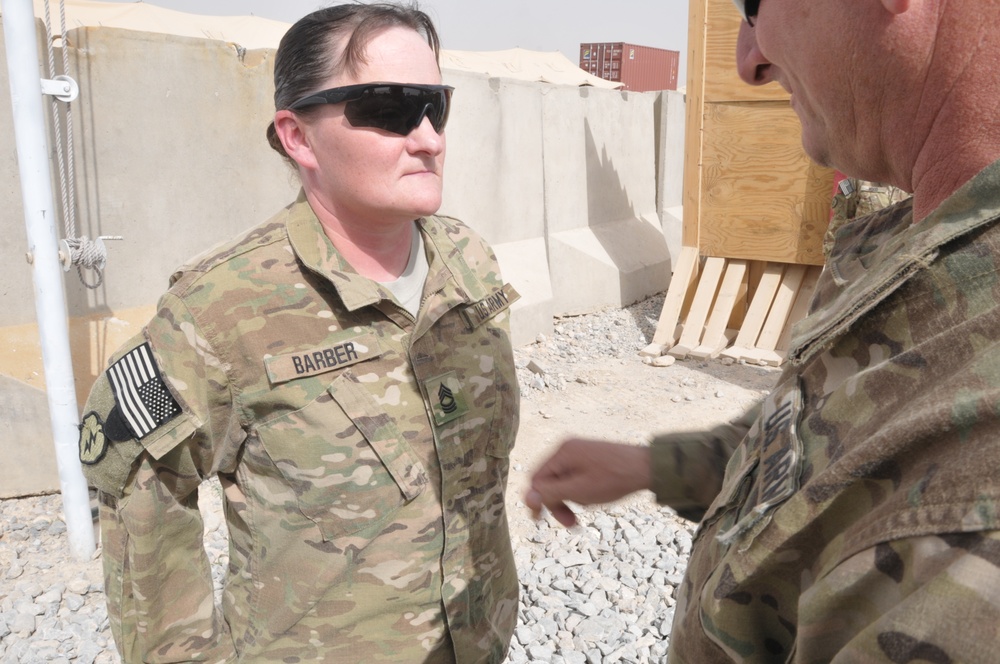Army master sergeant leads the way in challenging career field