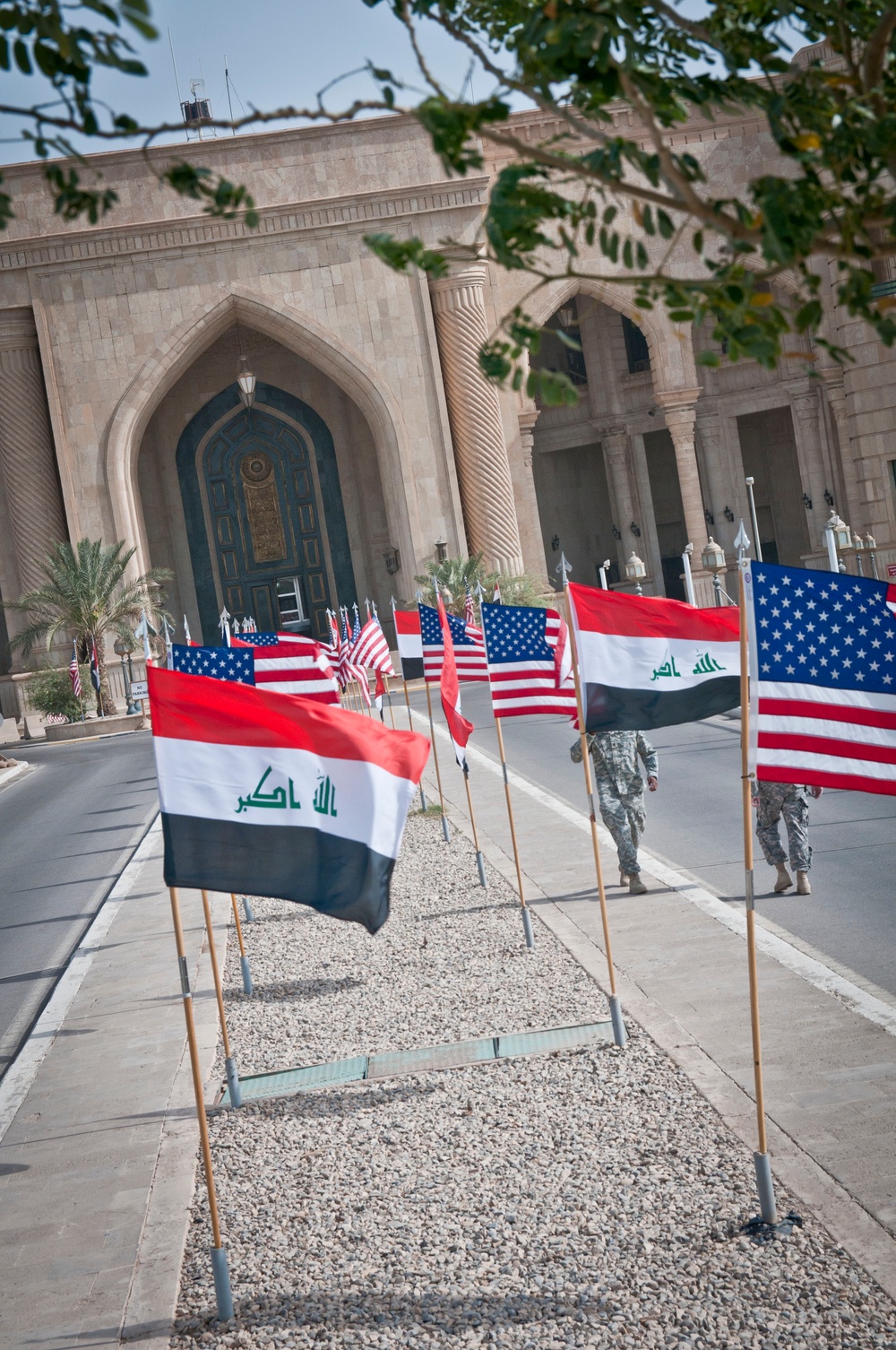 Naturalization ceremony at  Al Faw Palace