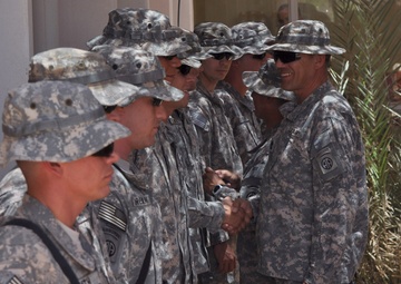 Falcon paratroopers earn coveted 'AA' combat patches