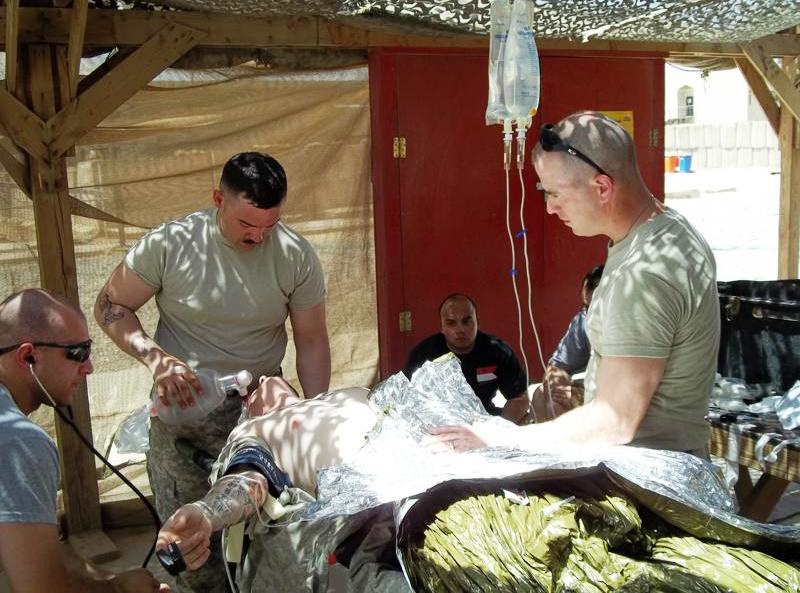 ALREADY PUBLISHED: Organized chaos: ‘Cobra’ Company medics train as a trauma team