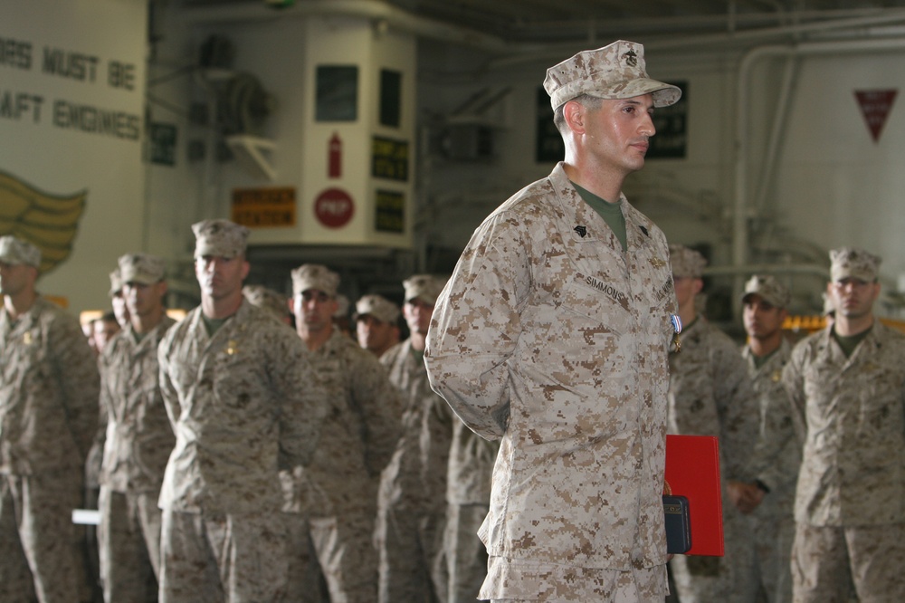 Sgt. Franklin Simmons receives Silver Star