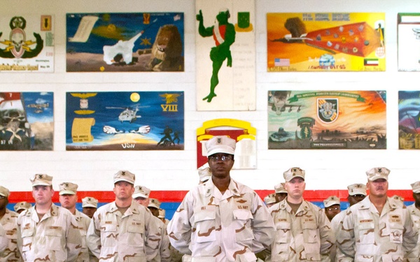 Navy Expeditionary Logistics Support Group Forward holds Change of Command