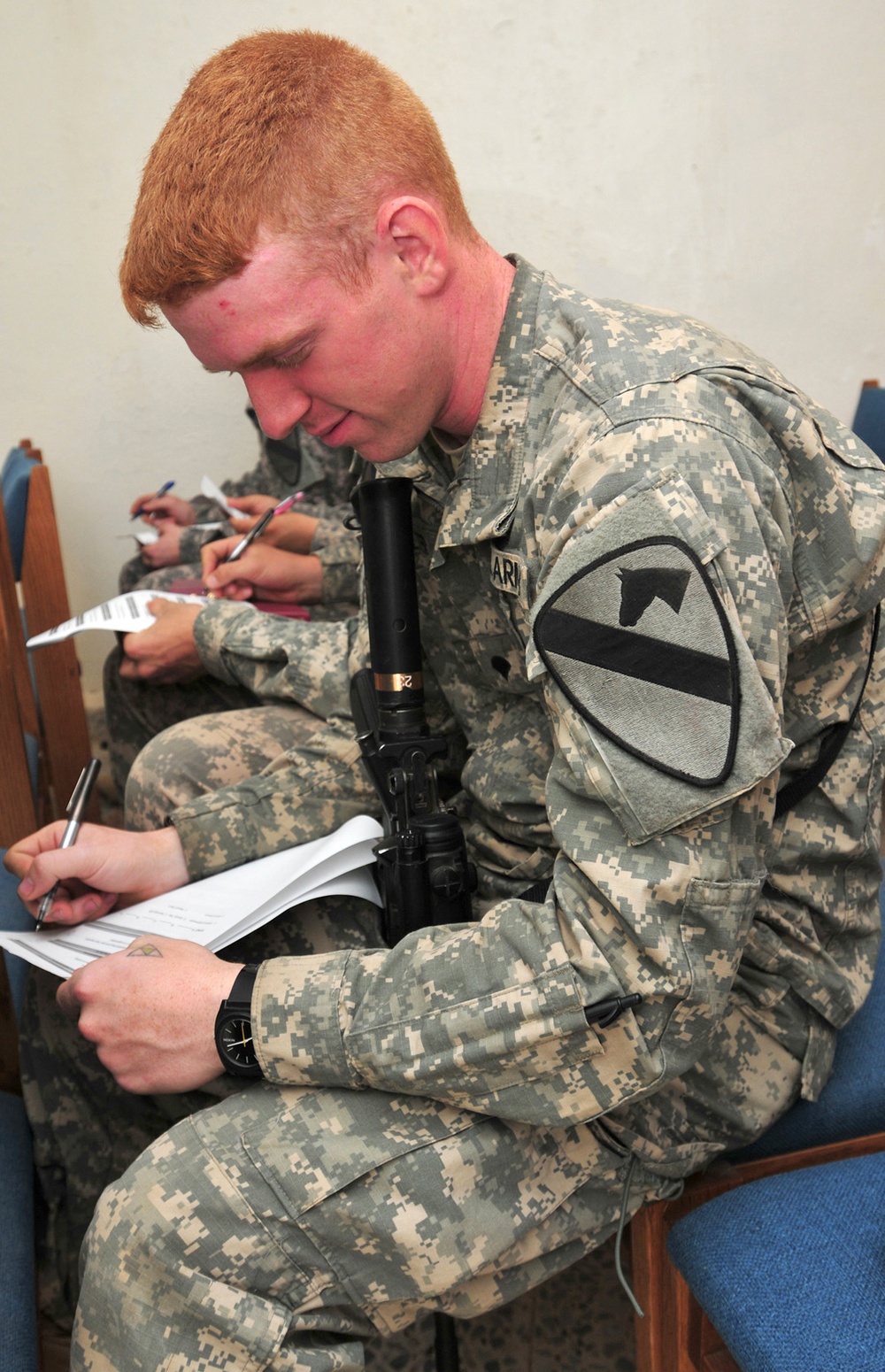 Soldiers improve communication skills