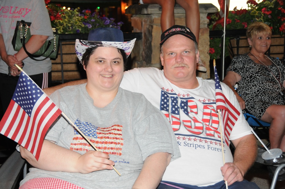 100th band marches in first Fourth of July parade