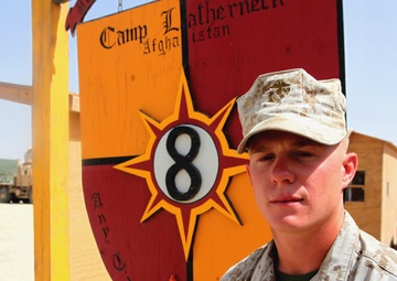 Marine survives close encounter with anti personnel mine