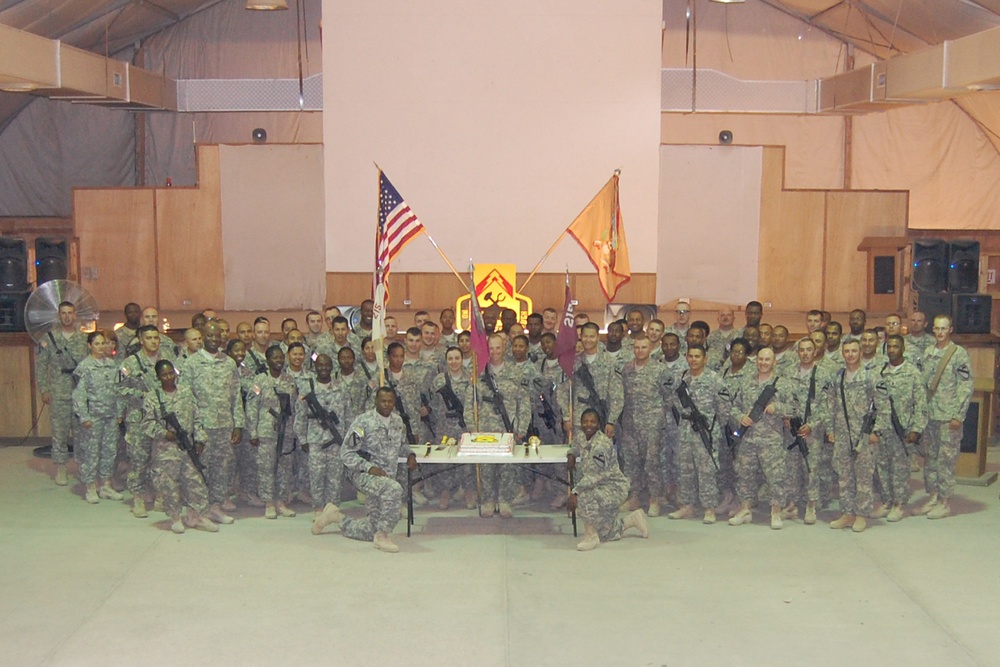 215th Brigade Support Battalion celebrates 40 years of service