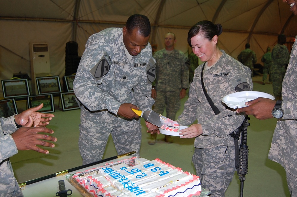 215th Brigade Support Battalion celebrates 40 years of service