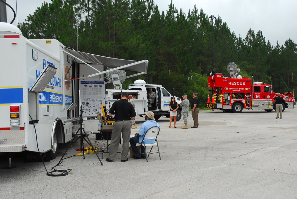 Florida National Guard participates in regional communications exercise