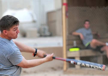 Soldiers compete in softball tournament
