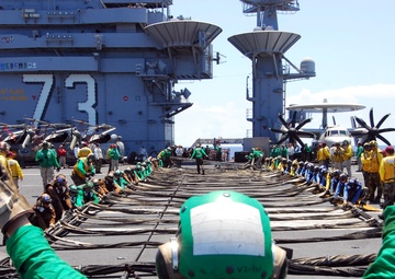 USS George Washington action