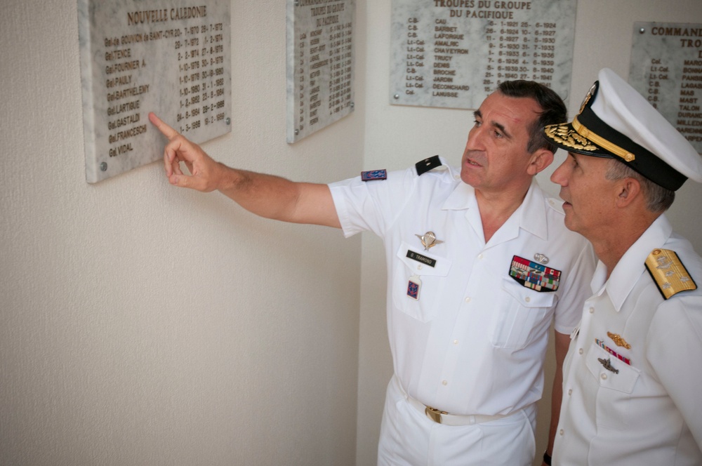 USS Blue Ridge in New Caledonia