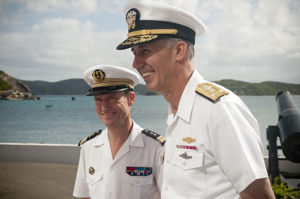 USS Blue Ridge in New Caledonia