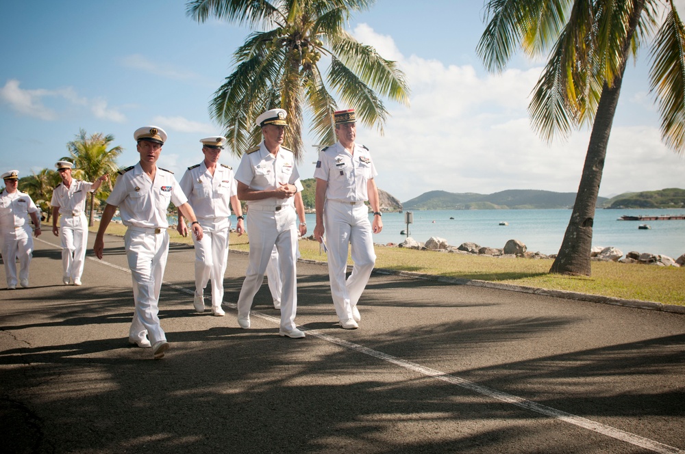 USS Blue Ridge in New Caledonia