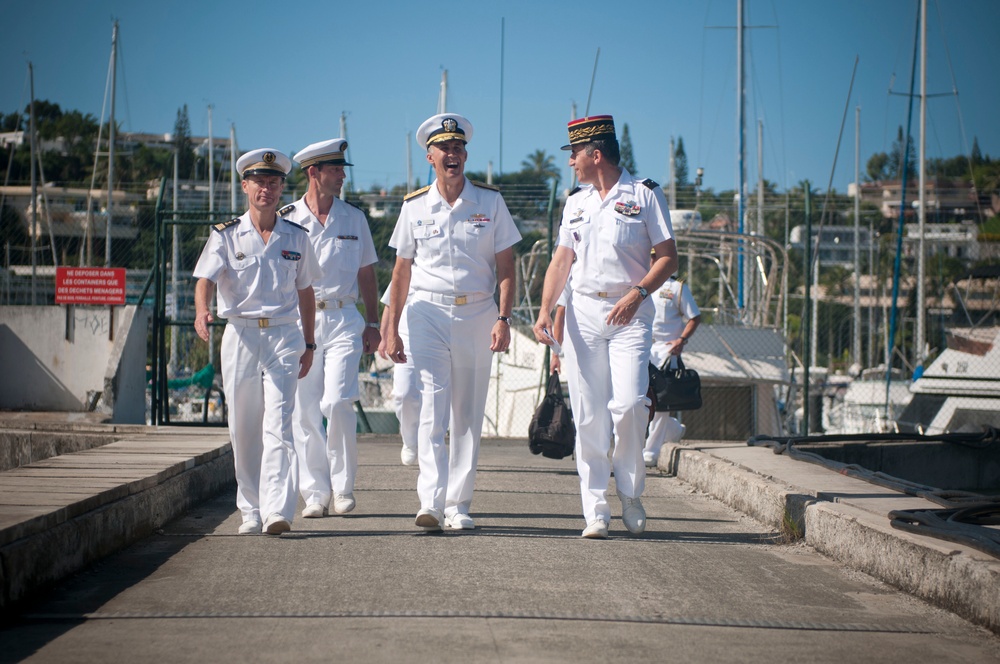 USS Blue Ridge in New Caledonia