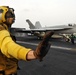 USS Ronald Reagan action