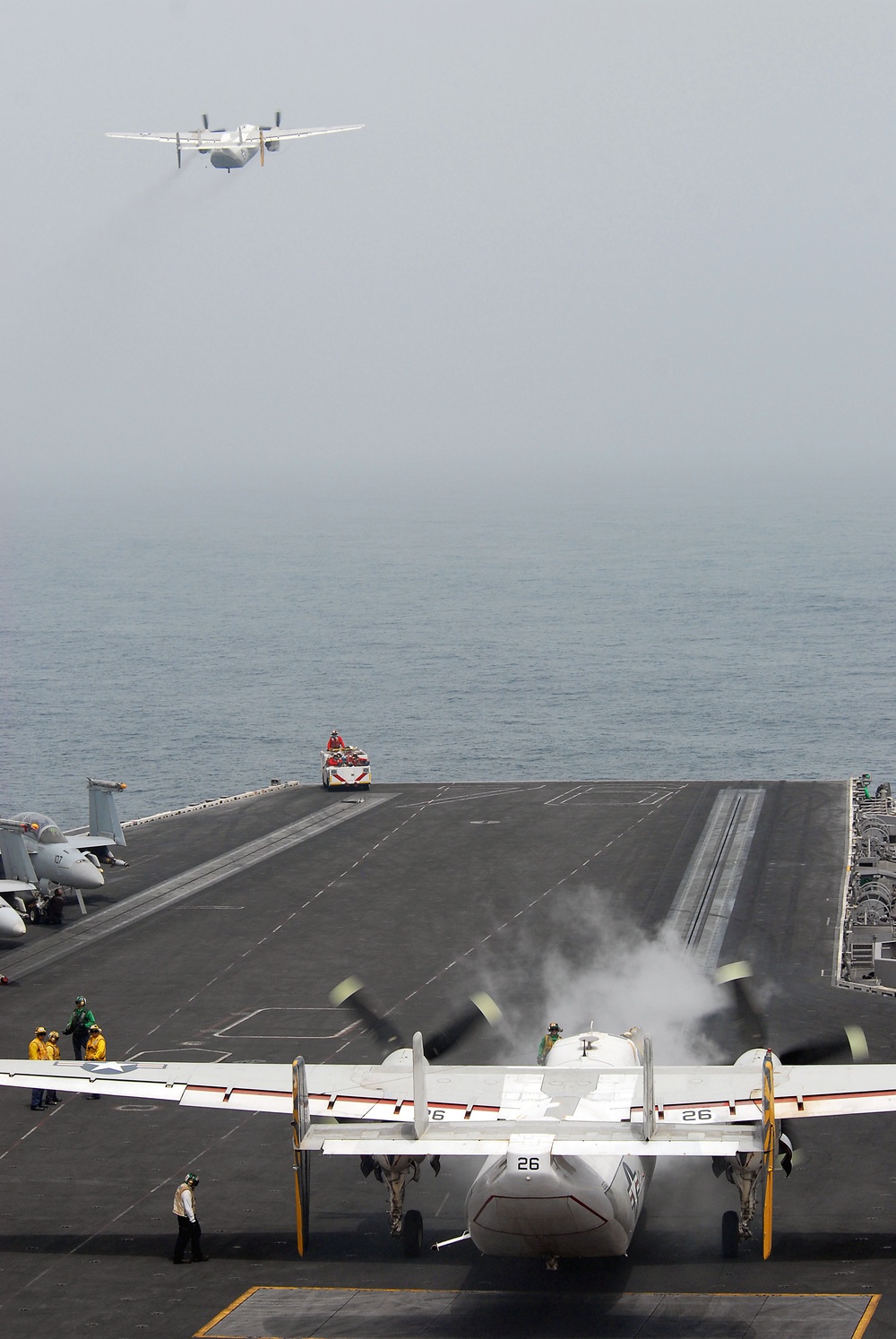 USS Ronald Reagan action