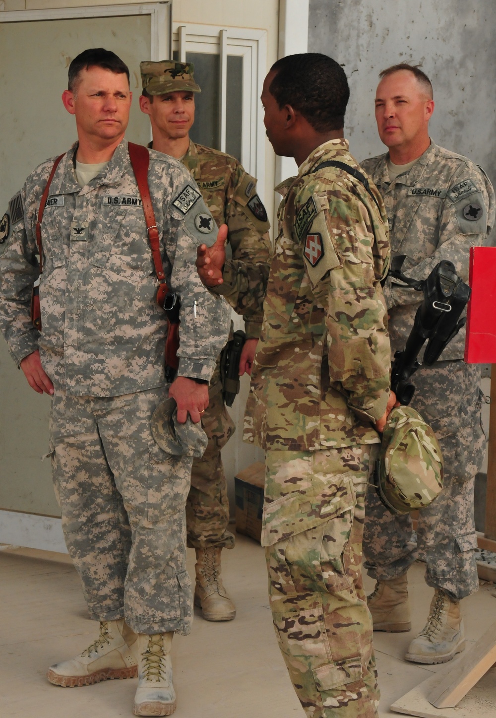 South Park Post Office grand opening at Kandahar Airfield