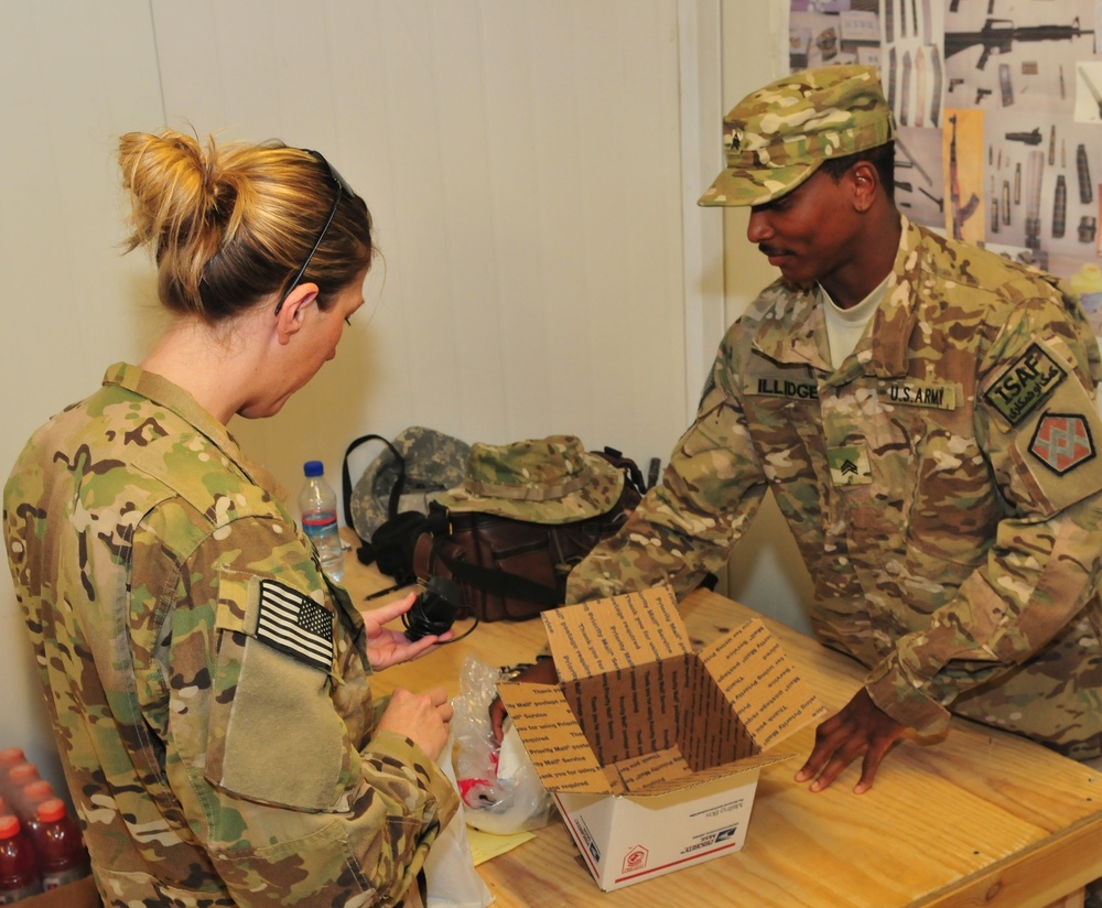 South Park Post Office grand opening at Kandahar Airfield