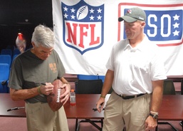 Four NFL head coaches visit troops in Kuwait and Iraq