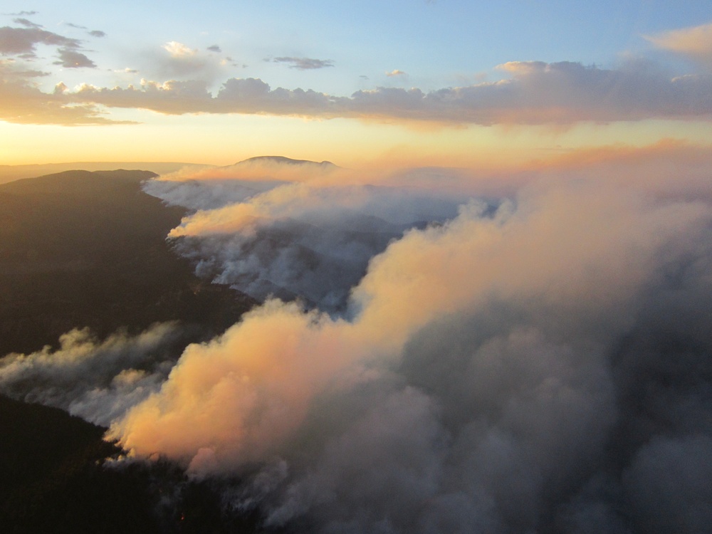 Airmen assist in wildfire fight