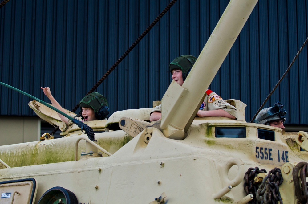 Joint Base Lewis-McChord opens its gates to Scout’s honor